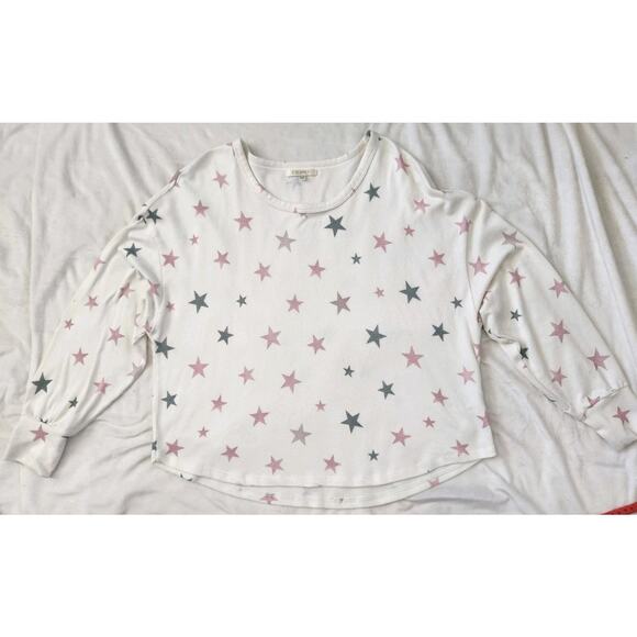 Z Supply Women's Sun Ray Star Long Sleeve Top Size Small - Picture 1 of 12